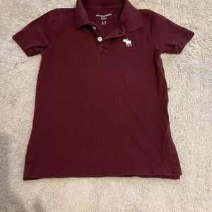 Abercrombie Kids Maroon Polo Shirt
